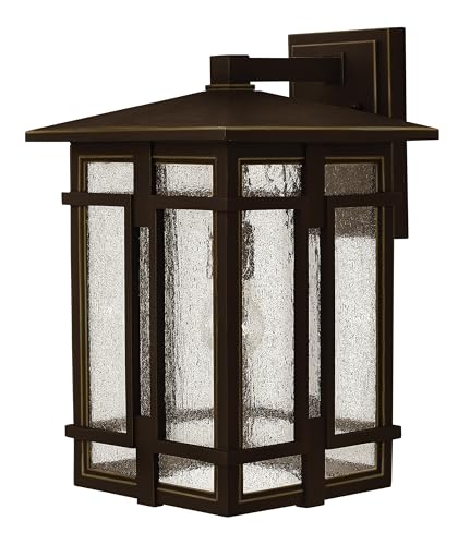 Hinkley Tucker One Light Large Outdoor Wall Mount, Oil Rubbed Bronze