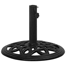 JHNKOJ Umbrella Base Black 44X44X32 Cm Cast Iron