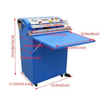 LGXEnzhuo Automatic Vacuum Sealing Machine for Meat, Seafood, Vegetables & Fruits 110V 300W