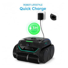 Pool Vacuum, Robot Swimming Pool Cleaner Wireless for Floor/Wall