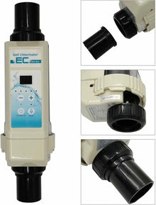 Salt Chlorinator for Large Volume Pools - Scalable Chlorine Production, Handles High Bather Loads, Maintains Water Clarity