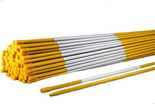 DISCOUNT SNOWSTAKES .COM 5ft Yellow Pro Snow Stakes with Reflective Tape