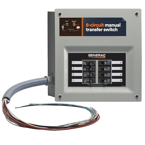 Generac HomeLink 30 Amp Portable Generator Manual Transfer Switch