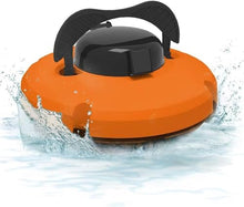 KANGJIEM Automatic Pool Cleaner, Cordless Swimming Pool Vacuum Powerful Suction, Lasts 120 Mins, Built-in Water Sensor Technology for Pool Surface up