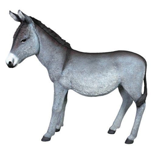 Design Toscano Beast of Burden Donkey Statue Full Color