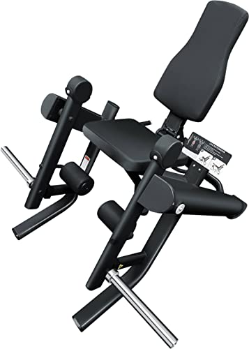 French Fitness Tahoe Iso Lateral Leg Extension Black
