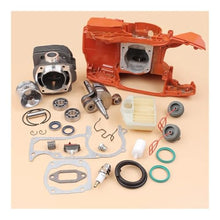 WZFBEMPJS Housing Crankcase Cylinder Piston Crankshaft Kit Fit for 372 365 362 371 Chainsaw Chain Saws Spare Parts 50MM