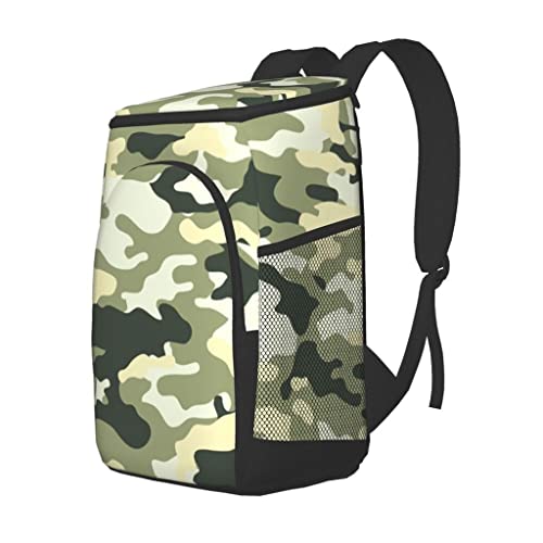 Outdoor Insulation Cooler Backpack Lunch Bags for Picnic Hiking Camping Beach Party Fruits Drinks Organizer Box Bag (Color : A Size : 15 x 10.2 x 7.5 in)