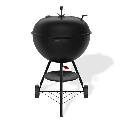 Weber Original Kettle Stealth Edition Charcoal Rotisserie 22" (57cm)
