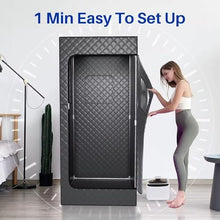 YXKJZHF Sauna, Home Sauna Tent,Personal Sauna Steam Sauna Tent at Home Spa with Steam Generator, 90 Minute Timer, Foldable Chair