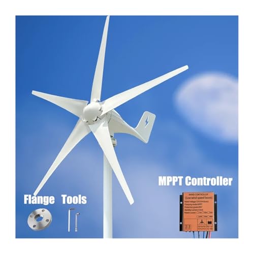 MPPT 3000W 12V 24V 48V Permanent Magnet Wind Turbine Generator Power Kit