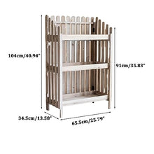 Cedar Wood Plant Stand Outdoor Multifunctional Plant Shelf Wood Modern Tiered Plant Stand Retro Flower Stand Small Space Corner Display Rack For Indoor Plants Patio Window Flower Ladder Frame