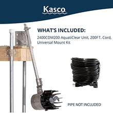 Kasco AquatiClear 1/2HP Circulator w/Mount, 120V, 200ft Power Cord