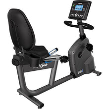 Life Fitness RS3 Recumbent Indoor Cycling Exercise Bike Titanium