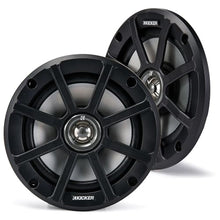 KICKER Marine Gauge-Style Source & 6.5" Powersports Speakers Bundle