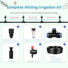 Fvmsse Plants Misting System for Irrigation with Adjustable Knob