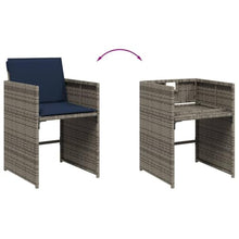 AMBERARD Patio Dining Set Set of 12 Gray Furniture Set