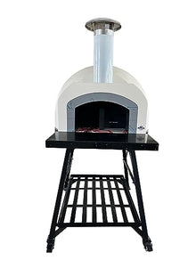 Vera Pizza Ovens Quello Lucido OP71 - Wood Fired Fibreglass Black Pizza Oven