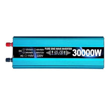 30000W Pure Sine Wave Inverter DC12V/24V to 110V/220V Car Voltage Converter (Dual Voltage Input)(12V 24V to 110V 60Hz)