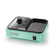 TEOYETTSF Multifunctional Korean Smoke Free Dormitory, Grilled Hot Pot, Barbecue, Household Electric Grill, Baking Machine