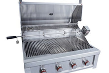 SUNSTONE RUBY4B-NG 4 Burner Pro-Sear Natural Gas, 36"