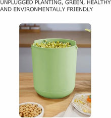 IGZVMBO Germination Jar Indoor House Plants Wheat Grass Tool Trays Starter Sprouts Sprouter Beans Plant Germination Equipment Tray Sprout Kit Appendix Fully A