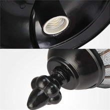 EliteBloom Outdoor Lamps for Patio Lamp Post Lights Outdoor, 2.35M Street Light 2-Lights Garden High Pole 1-Pac,