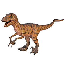 Design Toscano Jurassic Sized Deinonychus Dinosaur Statue