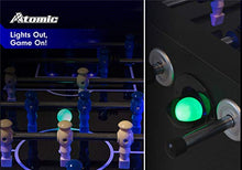 Atomic LED Light Up Foosball Table 55" Azure