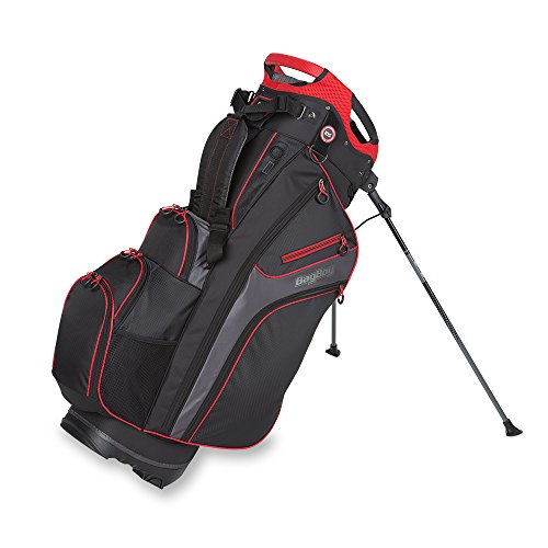 Bag Boy Chiller Hybrid Stand Bag Black/Charcoal/Red