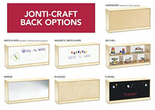 Jonti-Craft 25 Tub Mobile Storage with Clear Bins Yellow