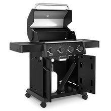 Broil King 865154 Crown 420 Shadow 4-Burner Propane Gas Grill in Black