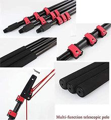 Telescopic Pole Saw High Stick Saw High Branch Shear, Pruning Saws For Trees And Shrubs 3.6-7.2M, Easy To Installation Cut And To Use (Color : 24ft/7.2m) (Color : 12ft/3.6m)