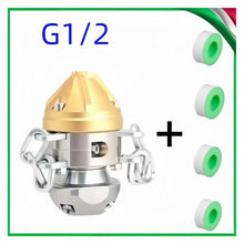 Arionyx G1/2 Internal Thread High Pressure Cleaning Machine Rotating Nozzle, Sewer Drainage Cleaning Nozzle Pipeline Cleaning Tool 40~130L(200Bar80L)