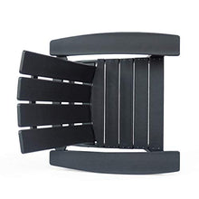 Christopher Knight Home Robert Outdoor Contemporary Adirondack Chair Set of 2 Matte Black