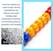 Swimming Pool LNNW Safety Rope with Floats Swimming Lane Dividers Safety Buoy Line for/Beach/Waterpark Floating Cordon(15cm,25/82.02FT)