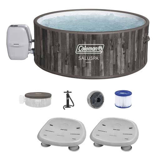 Bestway Coleman Napa AirJet Inflatable Hot Tub with EnergySense Cover
