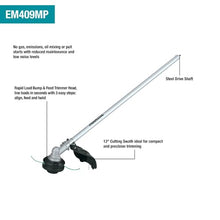 Makita XUX02SM1X6 18V LXT® Brushless Couple Shaft Power Head Kit w/String Trimmer, Pole Saw, Art. Hedge Trimmer & Blower Attachments (4.0Ah)