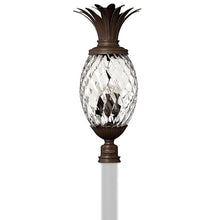 Hinkley Plantation XL 4-Light 12V Outdoor Post Mount Lantern, Copper Bronze