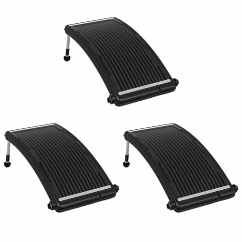 vidaXL Curved Pool Solar Heating Panels 3 pcs 43.3"x25.6