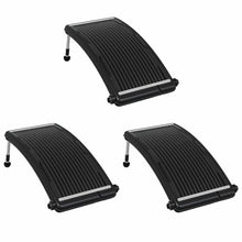 vidaXL Curved Pool Solar Heating Panels 3 pcs 43.3"x25.6