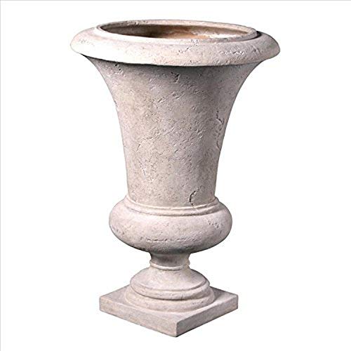 Design Toscano Large Viennese Architectural Garden Urn Ivory