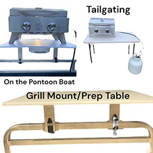 Pontoon Boat Solutions Pontoon Boat Three-in-One Grill Solution Aluminum