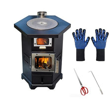 FENGXCXY Wood Burning Stove, Multi-Functional Fireplace for Home Heating