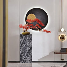 Artificial Plants Simulation Plant Art Bonsai Modern New Chinese Style Zen Simulation Red Bonsai Living Room Porch Cabinet Ornaments Articifical Plants Indoor