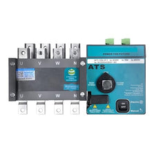 4P 100A 160A 250A 630A ATS Dual Power Automatic Transfer Switch Control Module Circuit Breaker Generator Parts(160A)