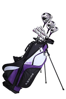 Aspire XD1 Ladies Womens Golf Clubs Set Purple