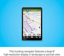 Garmin Dezl OTR810 GPS Truck Navigator 8" Black