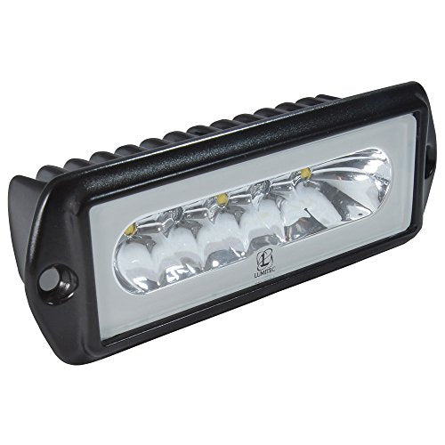 Lumitec 101187, Capri2 Marine Flood Light, White/Red Dimming, 1,000 Lumens