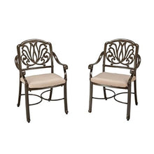 Homestyles 5 Piece Outdoor Dining Set 48" Table Taupe